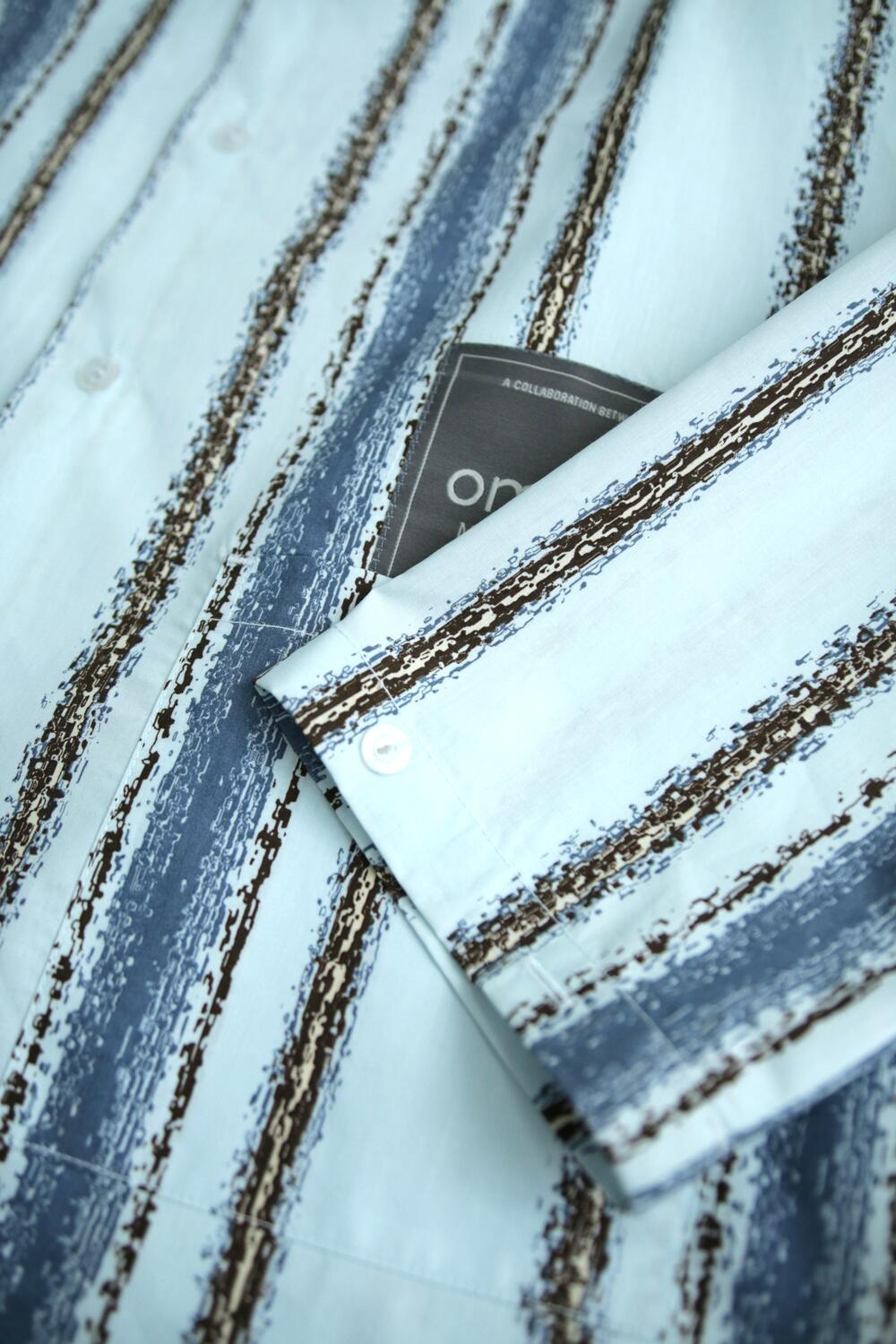 x Mads Barfod natskjorte - blå